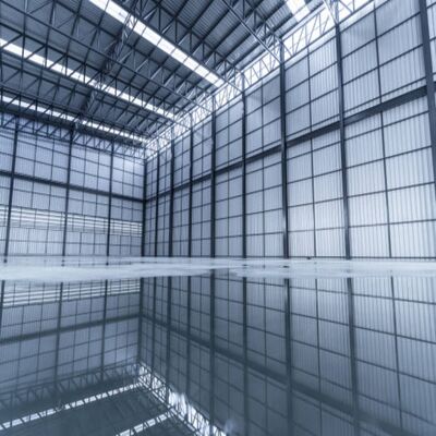 Fábrica de construção de aço galvanizado resistente à corrosão de alta resistência com design personalizável