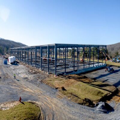 Montagem Rápida Edifício Estrutural de Aço Parafusado de Alta Resistência Zona Sísmica 3/4 Conforme