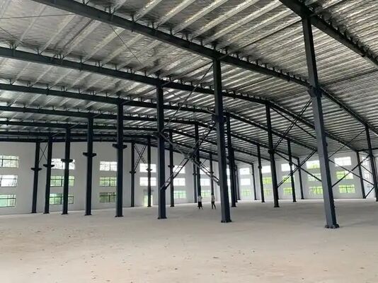 Edifício de Armazém de Estrutura de Aço Pré-fabricado Personalizado Serviço Completo de Design, Fabricação e Instalação