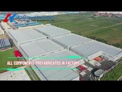 Portal Estrutura de Estrutura de Aço Edifício Armazém Edifícios Comerciais de Metal Pré-Engenharia