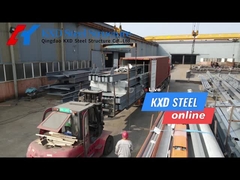 Construção de painéis de parede de aço em PU com purlins galvanizados C / Z